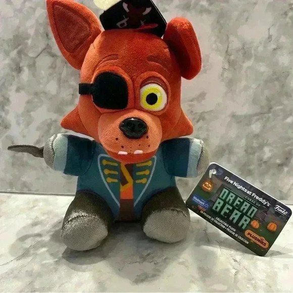 NWT Five Nights at Freddy’s FNAF Captain Foxy Walmart Exclusive 7” Plush - Picture 1 of 4